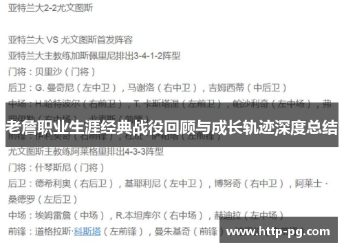 老詹职业生涯经典战役回顾与成长轨迹深度总结 老詹职业生涯经典战役回顾与成长轨迹深度总结