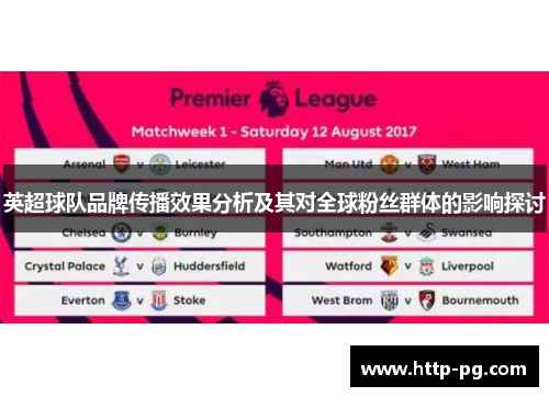 英超球队品牌传播效果分析及其对全球粉丝群体的影响探讨 英超球队品牌传播效果分析及其对全球粉丝群体的影响探讨